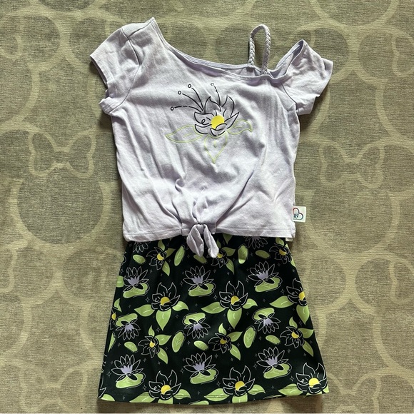 Disney Other - Disney ily 4EVER Top&Skirt Set For Kids Inspired by Tiana, The Princess&the Frog